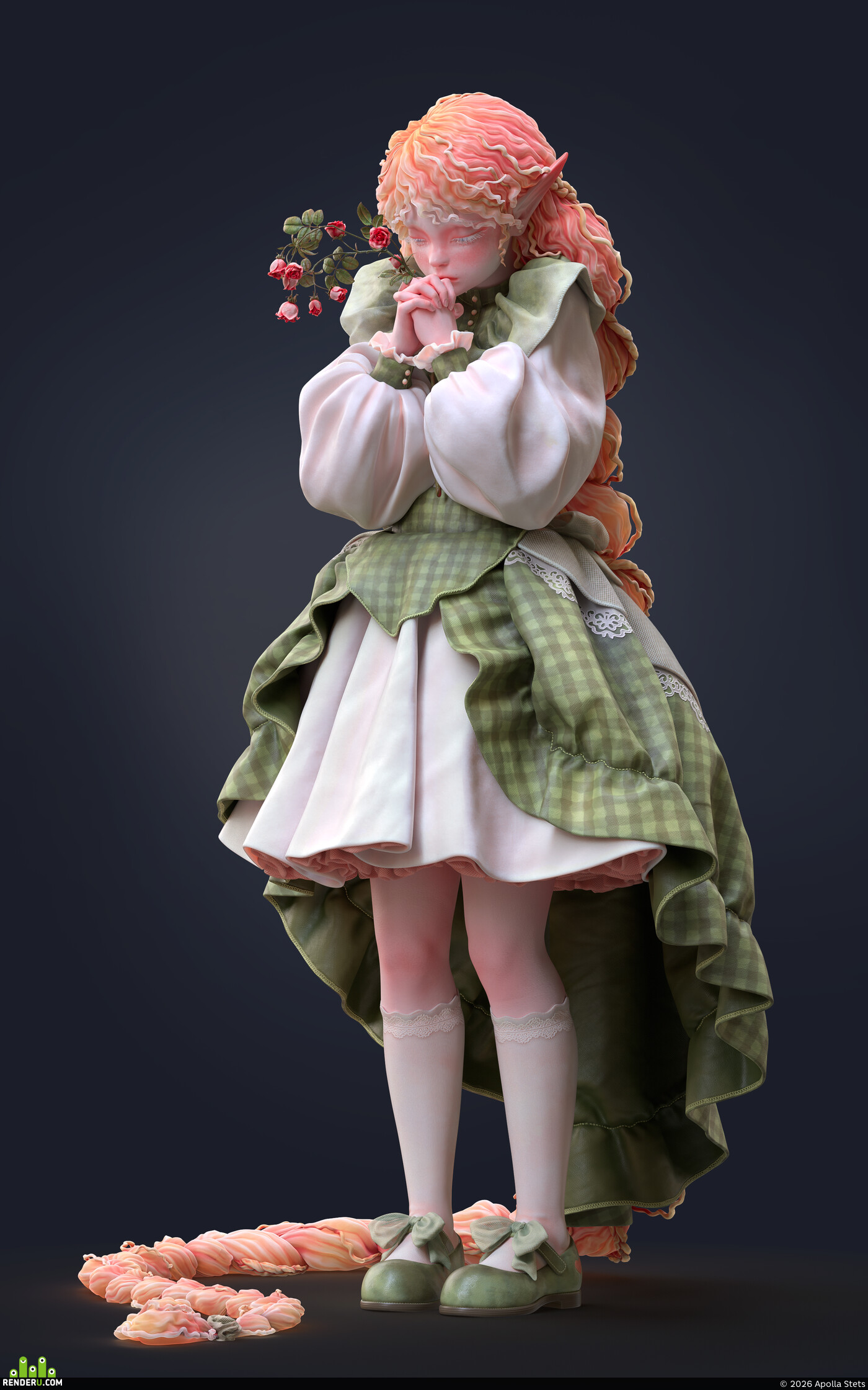 Apolla Stets. Сaramel rose