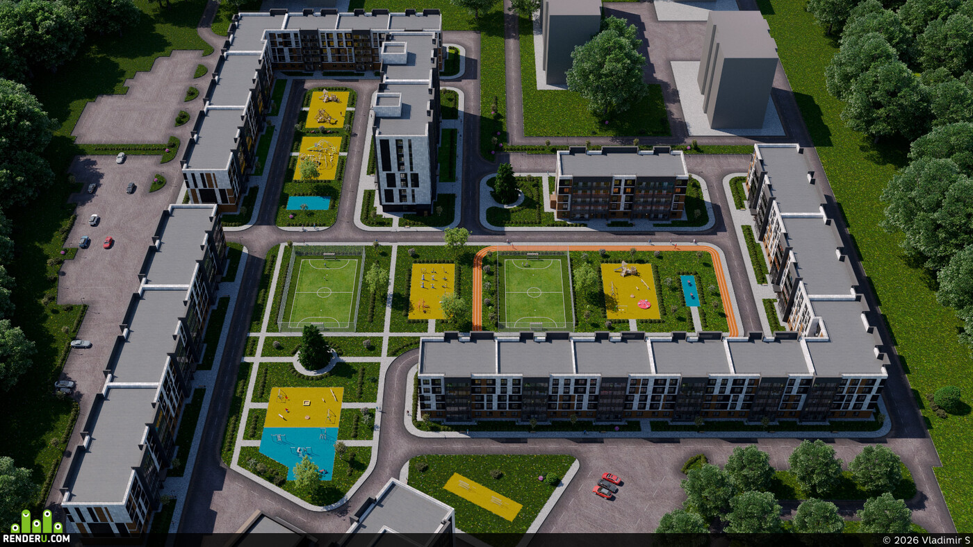 Vladimir S. The residential complex "Dostoyanie"
