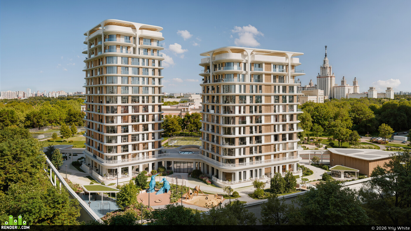 Yriy White. GALA Residence