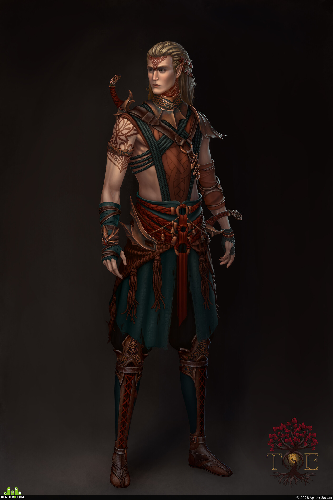 Артем Зимин. Elf swordsman