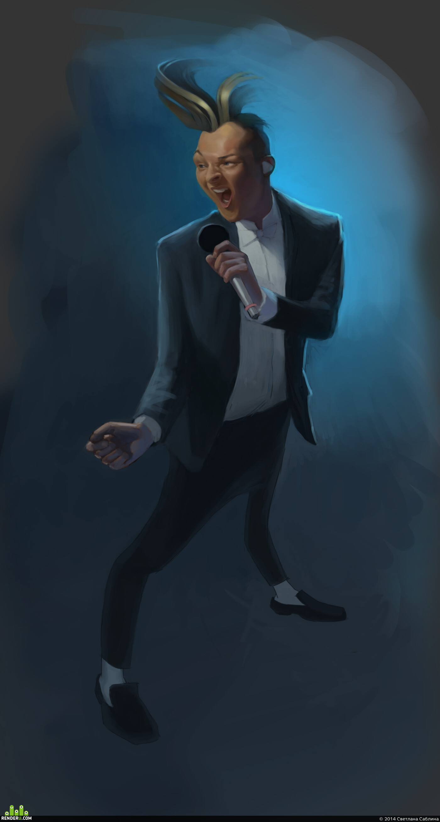 Светлана Саблина. John Newman Stylized Character