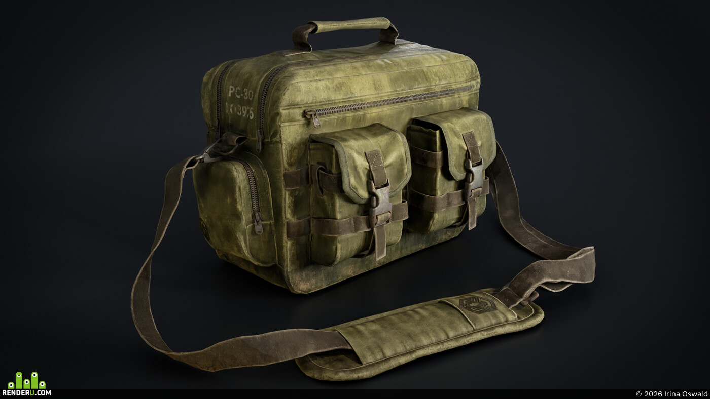Irina Oswald. tactical bag
