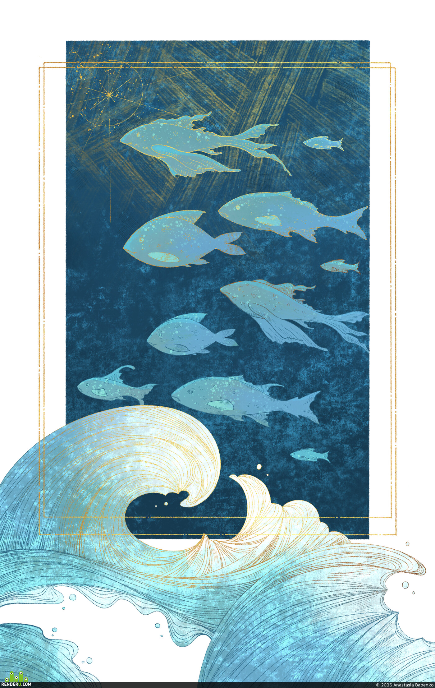 Anastasia Babenko. Fish