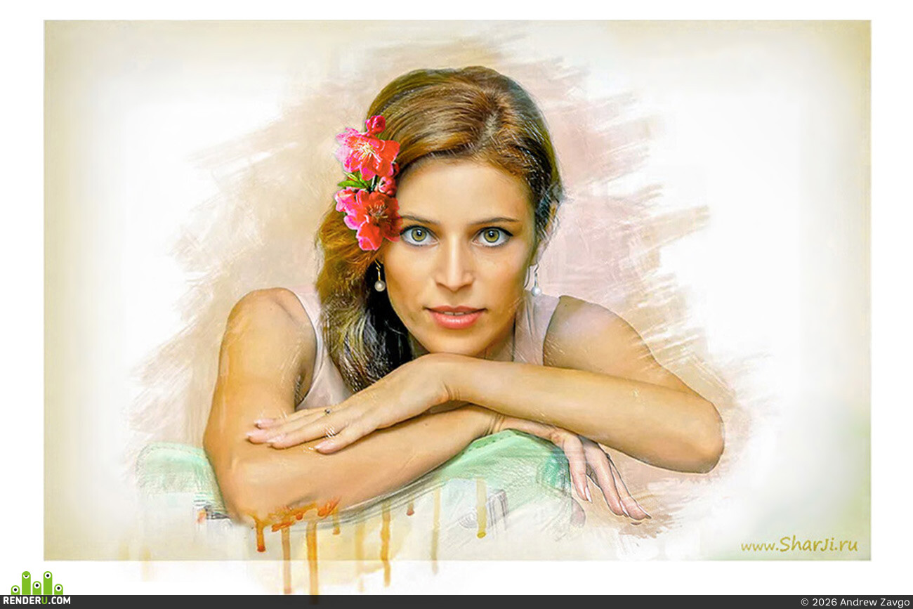 Andrew Zavgo. Unfinished Portrait
