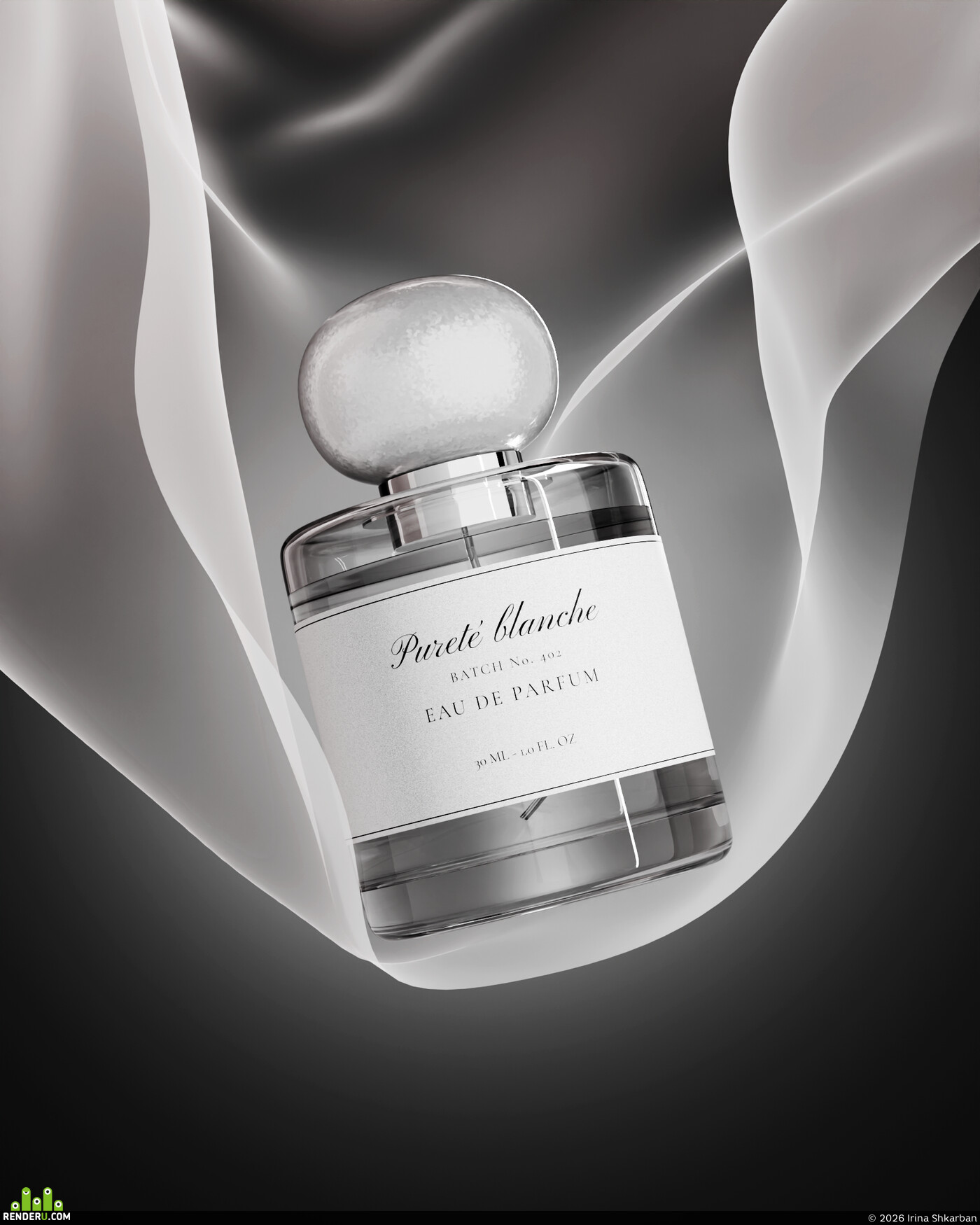 Irina Shkarban. Pureté blanche