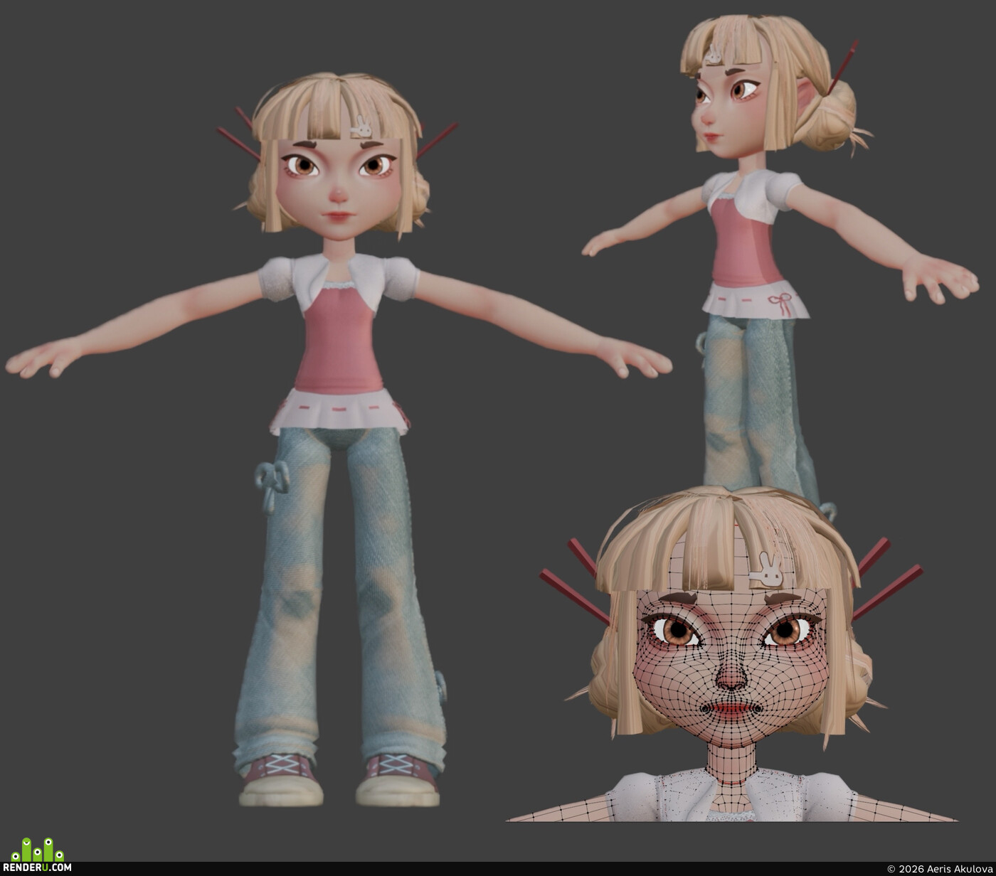 Aeris Akulova. Jiyeon Base Skin