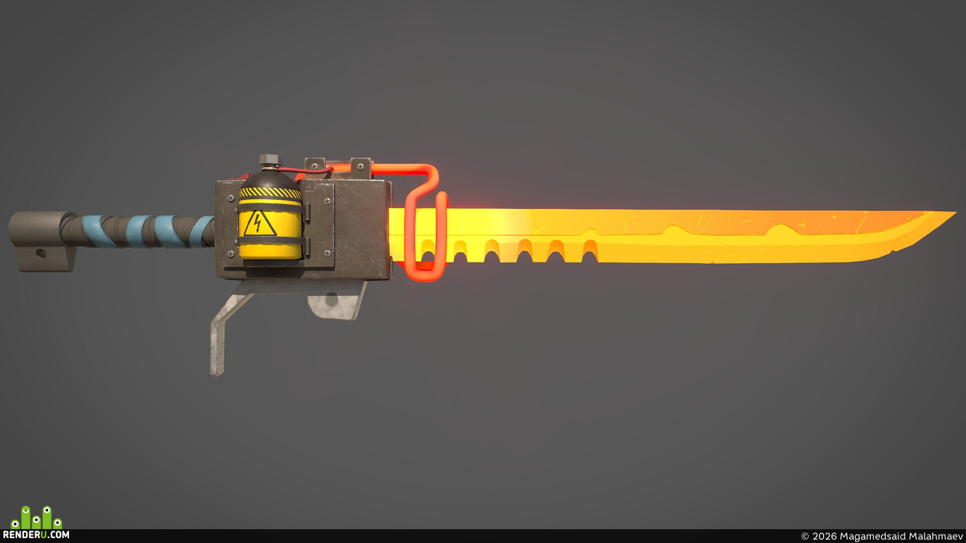 Magamedsaid Malahmaev. Red-hot or fiery knife