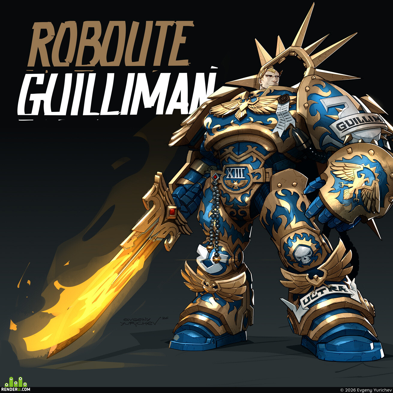 Evgeny Yurichev. Roboute Guilliman