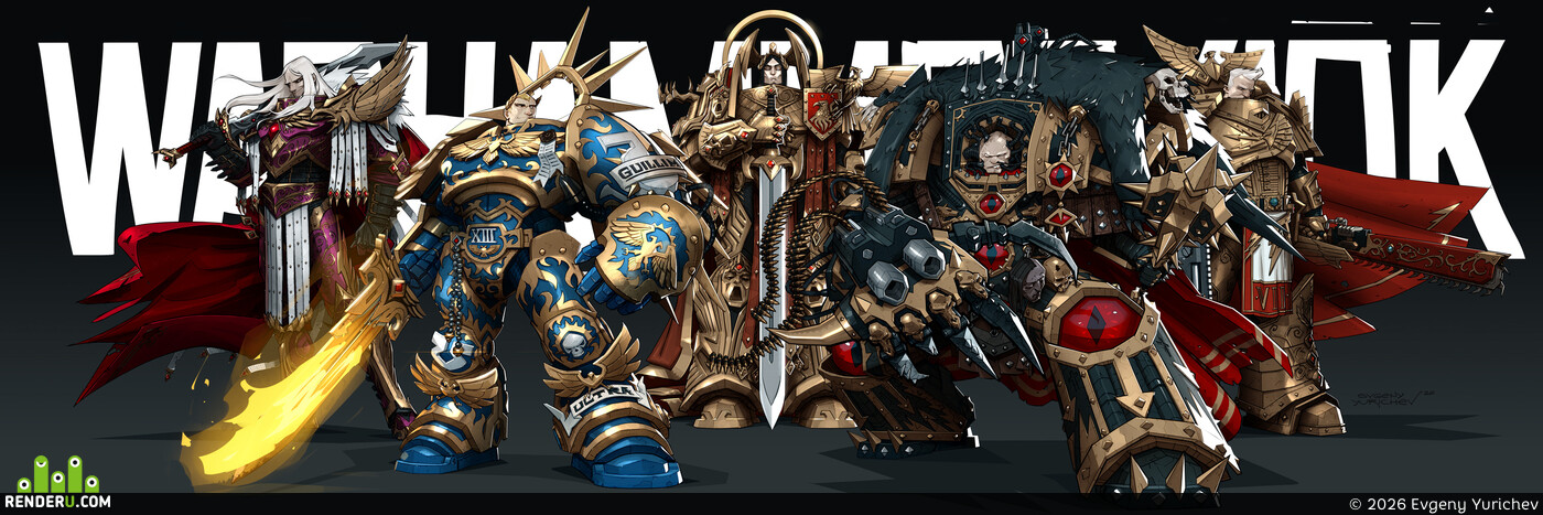 Evgeny Yurichev. Warhammer 40K