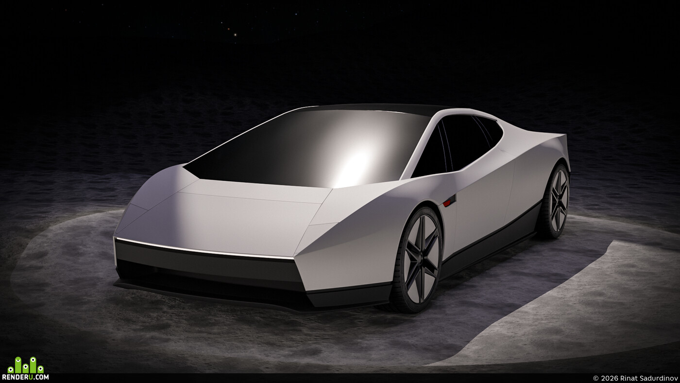 Rinat Sadurdinov. Tesla Roadster Concept 2026