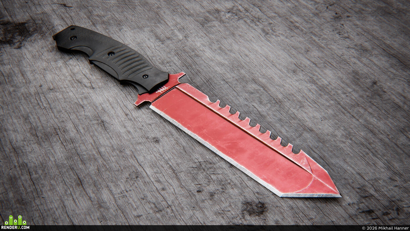 Mikhail Hanner. Knife BFK-01 GEN II