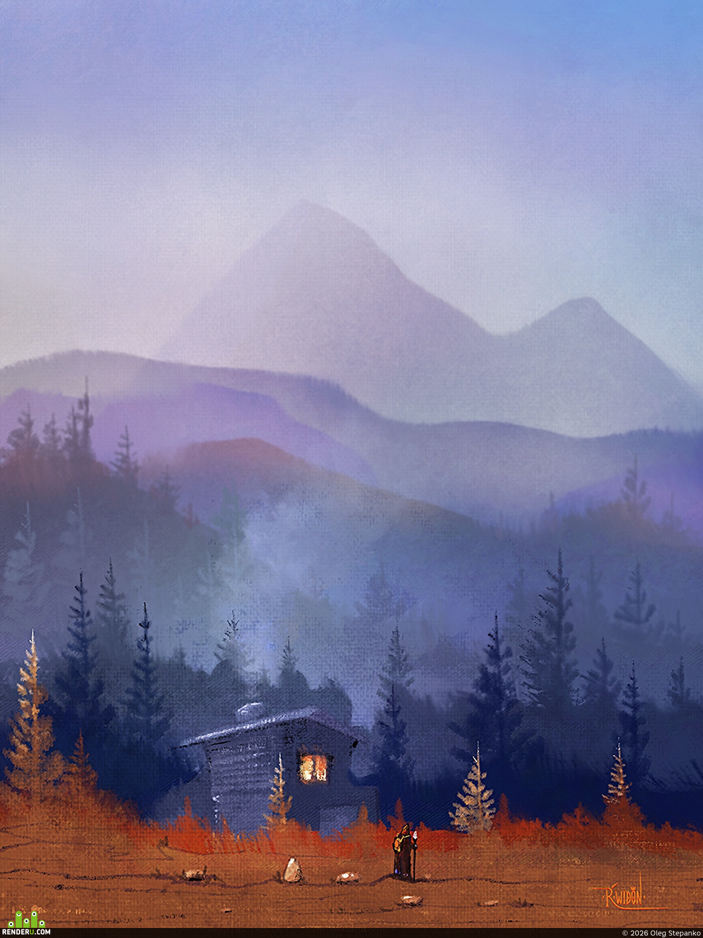 rwidon. Mountains