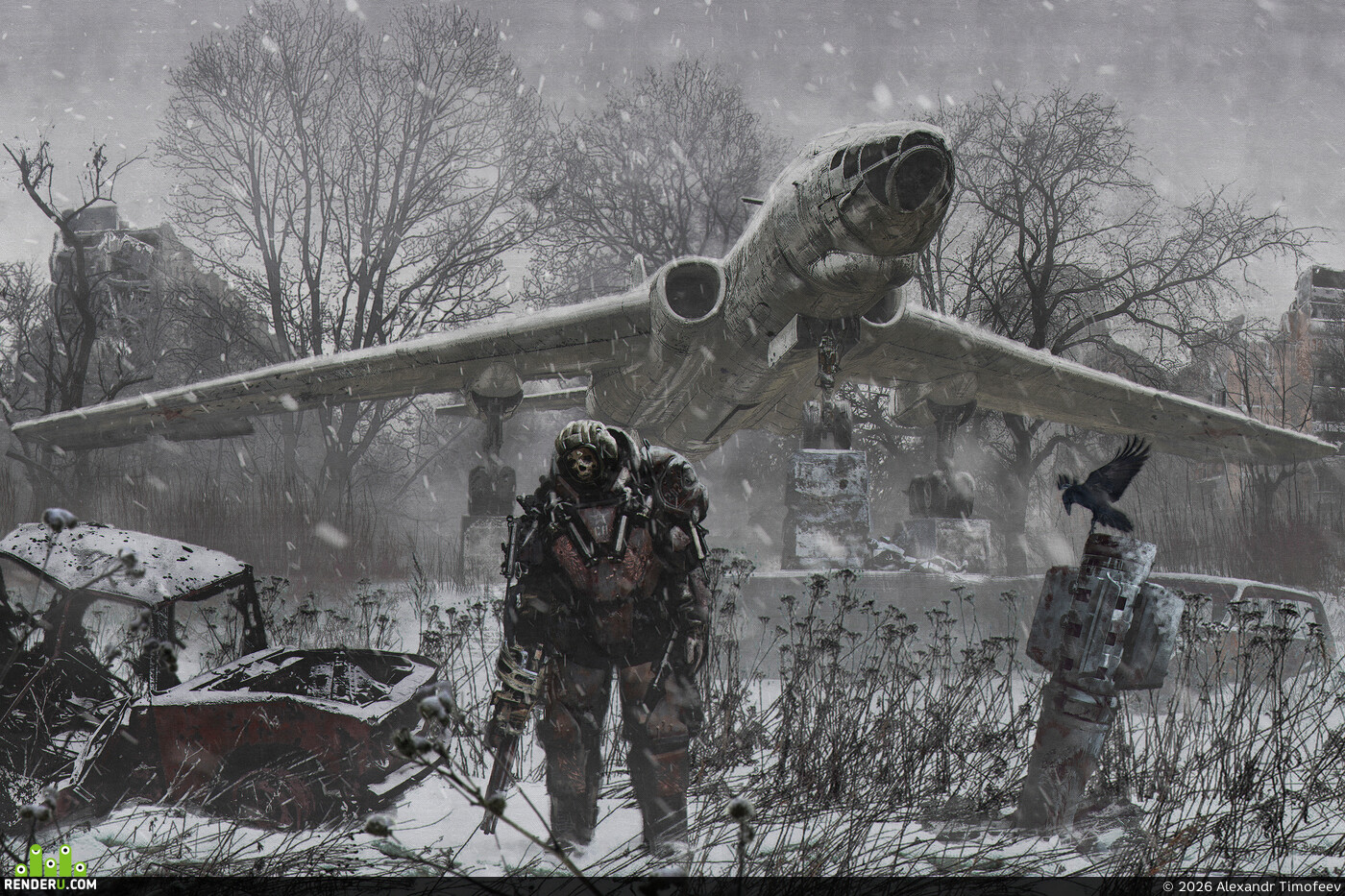 Timokha. The plane won't fly