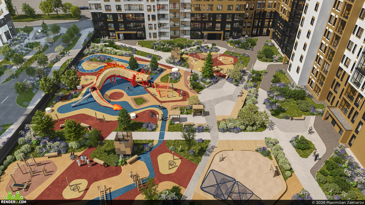 Maximilian Zakharov. Residential Complex "Ecopolis" - part II