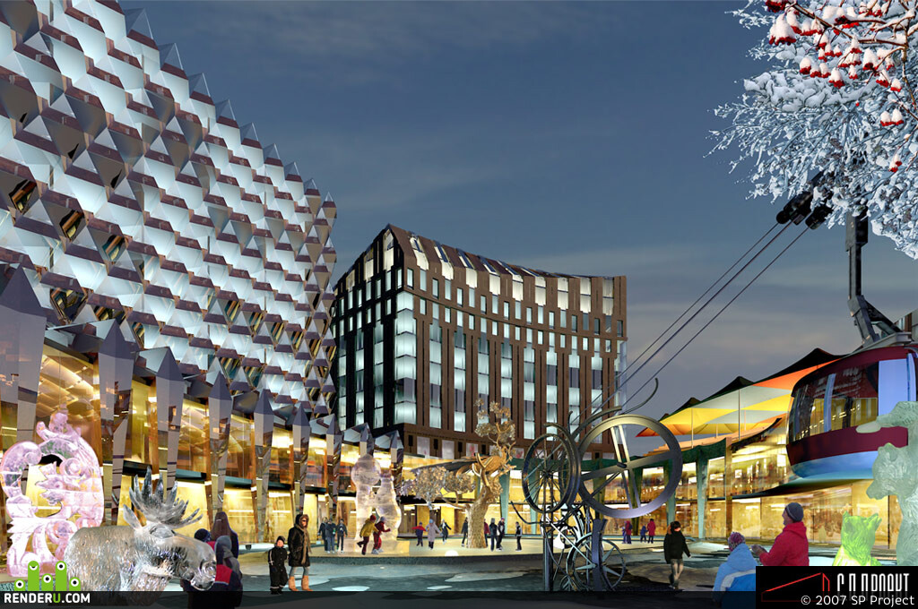 SP Project. Mnogofunktsionalnyiy tsentr «Kempinski-Plaza», g. Nijniy Novgorod