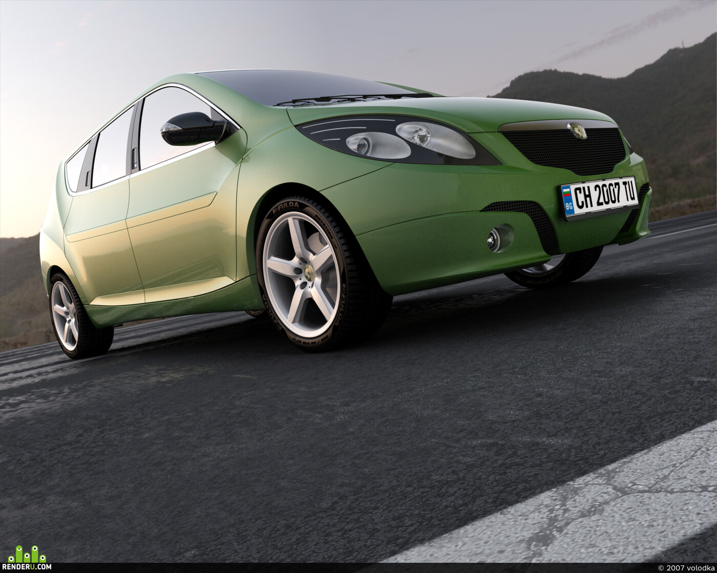 volodka. Car Made in Bulgaria