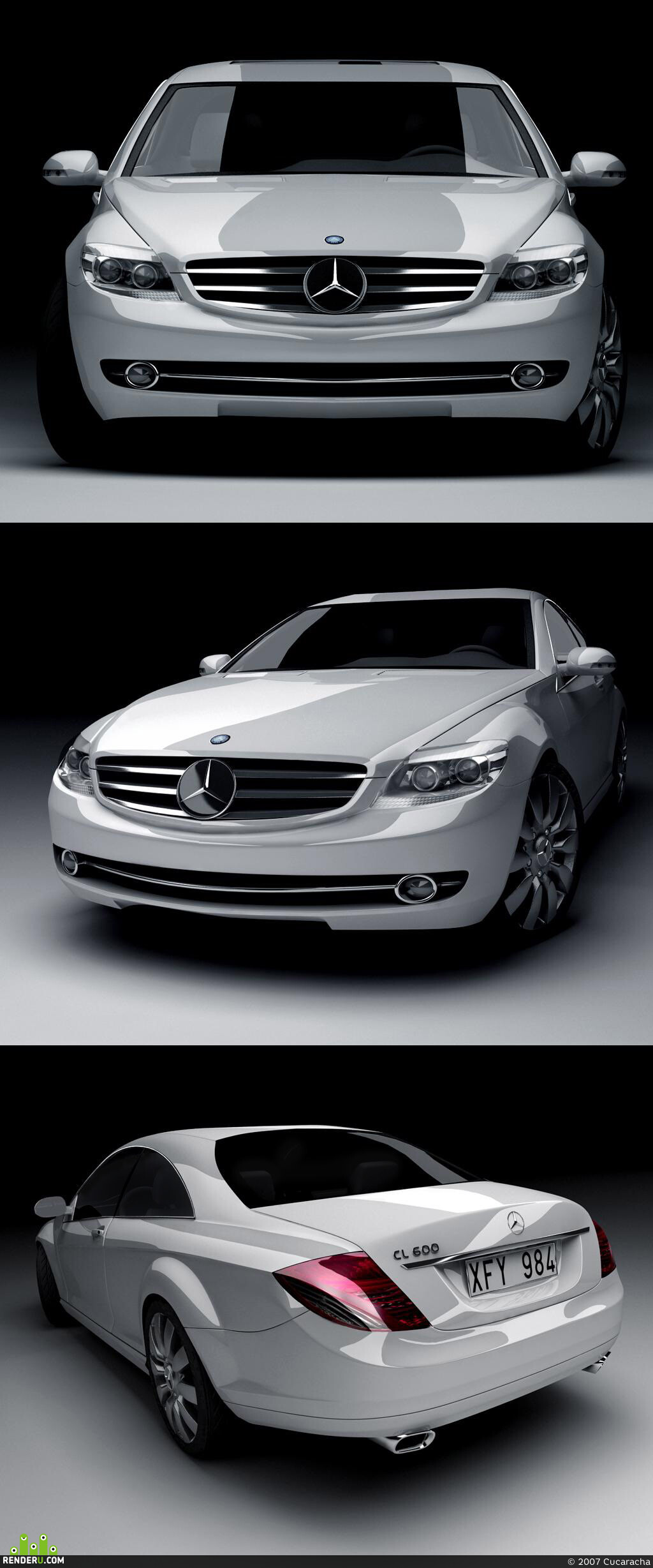 Cucaracha. Mercedes-Benz CL-Klasse