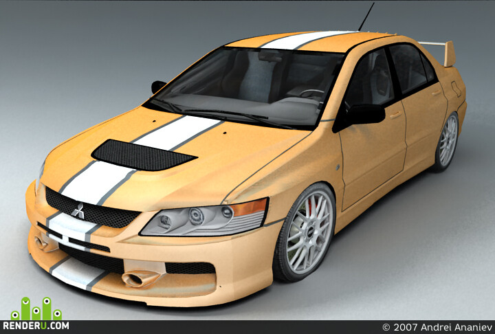Andrei Ananiev. MITSUBISHI_LANCER_DEDISTKNA