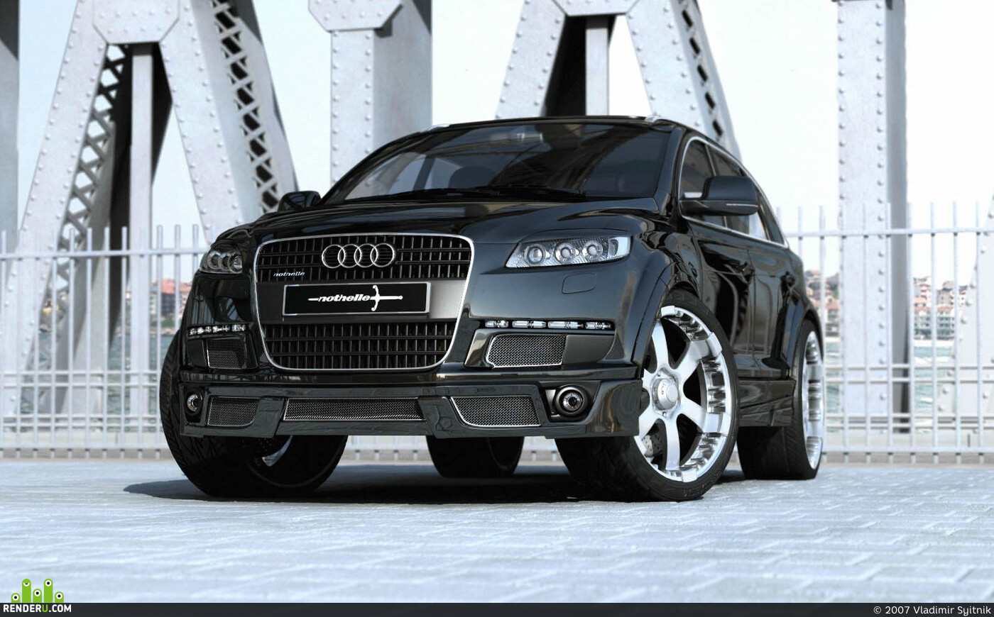 Vladimir Syitnik. Audi Q7 Nothelle tuning