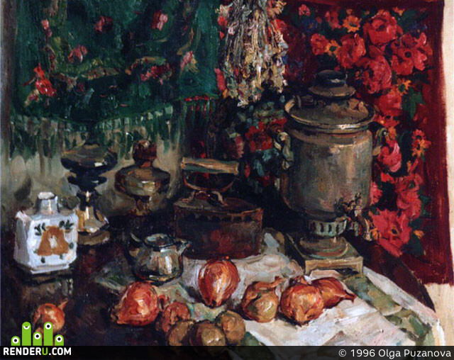 Olga Puzanova. samovar