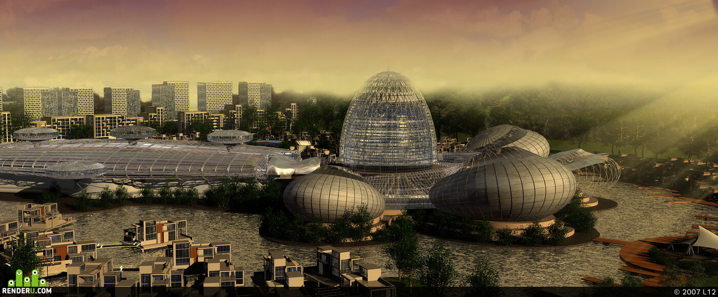 L12. Bell Air Lakes City, gorod Voronej.