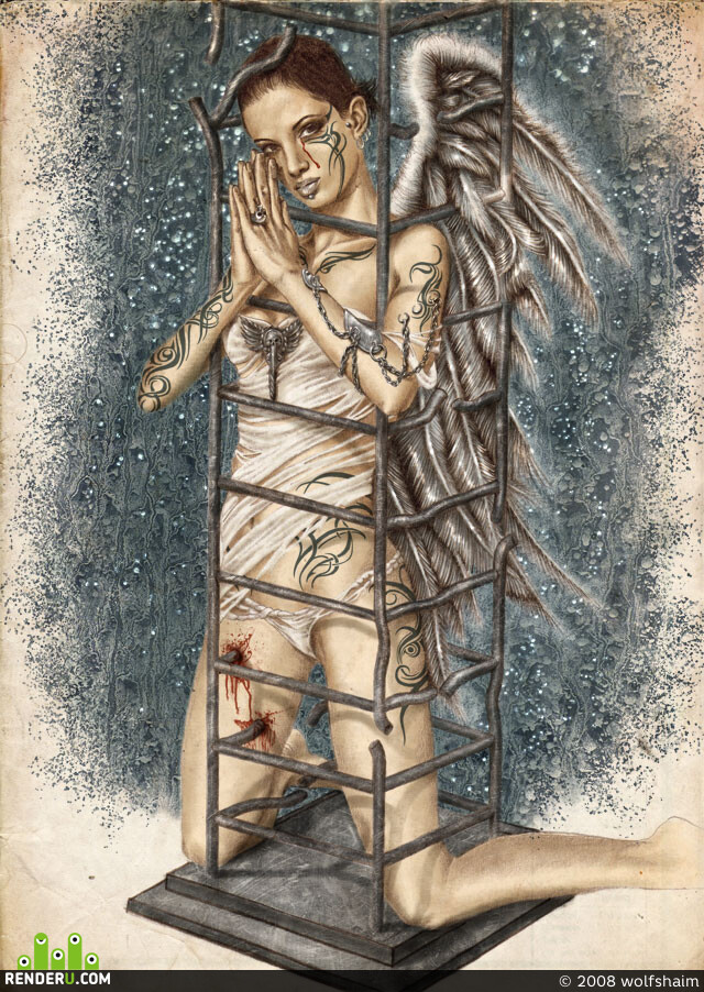 wolfshaim. cage