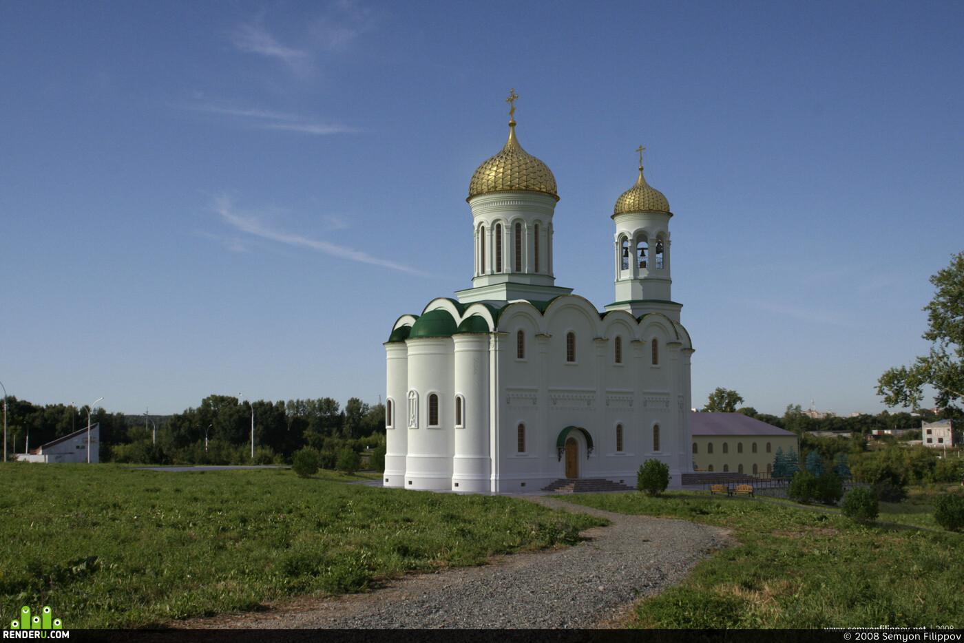 Semyon Filippov. Hram sv. vmts. Varvaryi, g. Kemerovo
