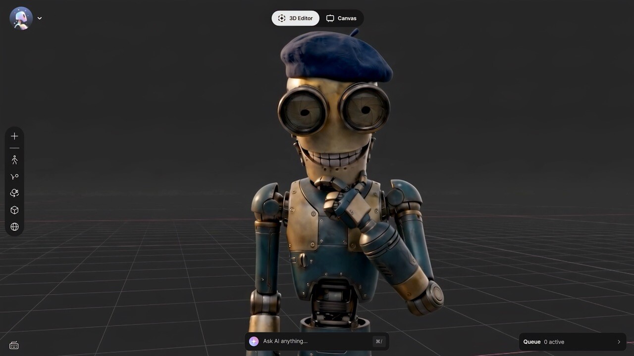 Autodesk добавила во Flow Studio связку 3D Editor + Canvas: сцену для генеративного видео собирают и кадрируют в 3D
