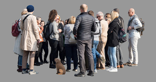 25 cutout people and sky backgrounds for free