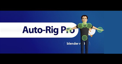 Free Ready-to-use character rigged with Auto-Rig Pro for Blender