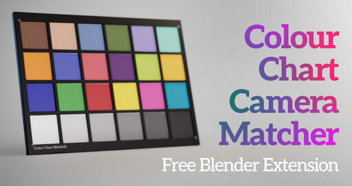 Free CCC Matcher extension brings HDRI and plate color matching inside Blender
