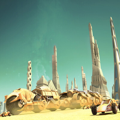 desert convoy