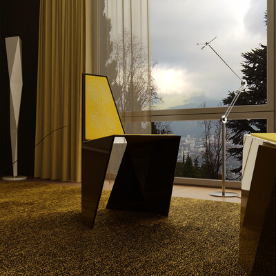 Origami chair