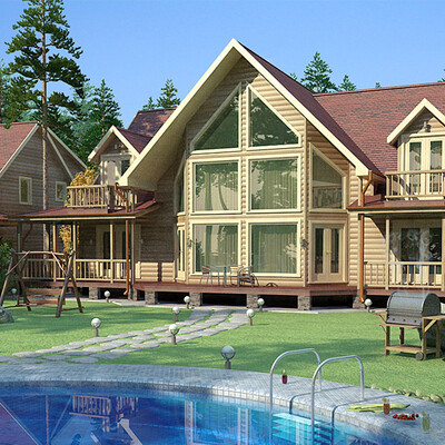 Wood House