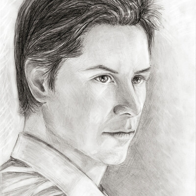 Portret lyubimogo aktera. K.Rivz