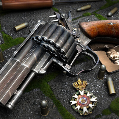 30-shot revolver
