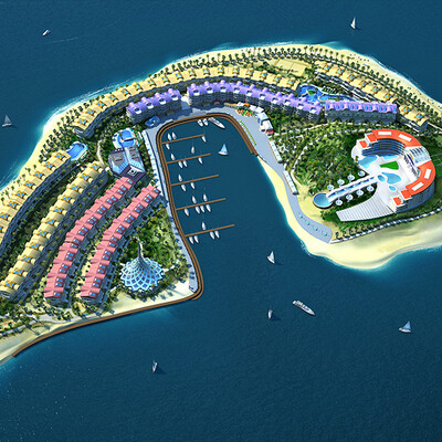 Bacu Dream Island