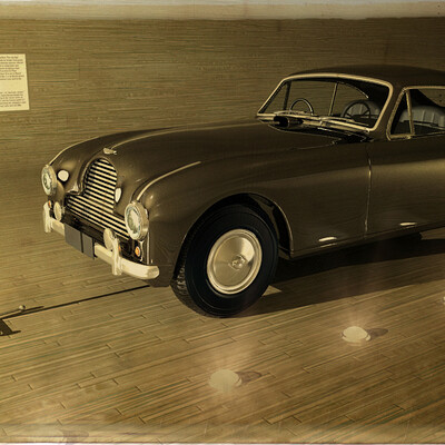 Aston Martin db2 -  old times