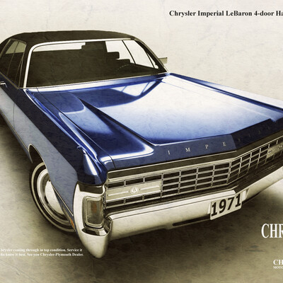 Chrysler Imperial Le Baron hardtop 1971