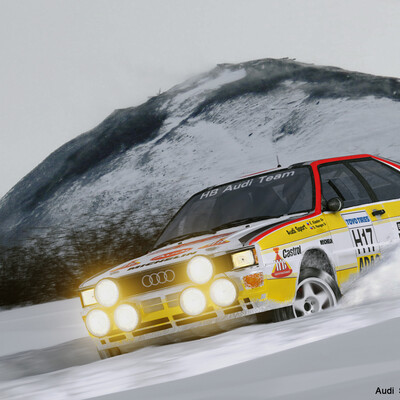 Audi Sport Quattro Group B Rally 1984