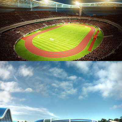 Stadion v Baku