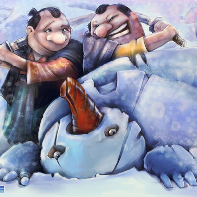 Poydёm ubёm snegovika