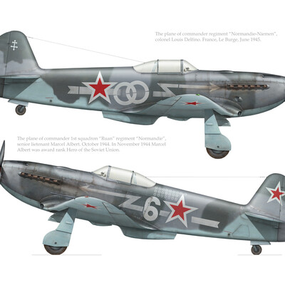 yak-3 ap "Normandiya-Neman" 
