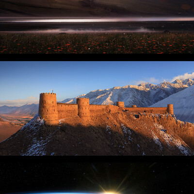 Matte paintings