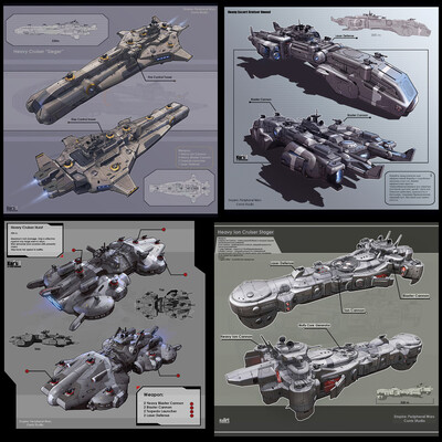 Heavy Cruiser set