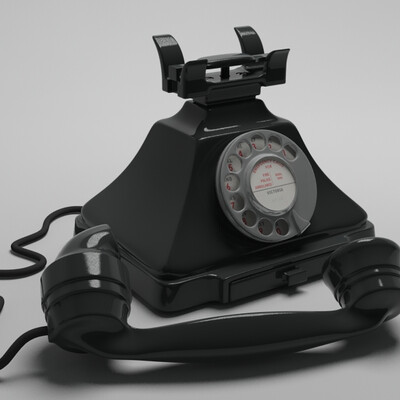 Bakelite GPO 232 Telephone 1947