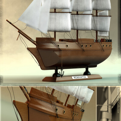Toy ship