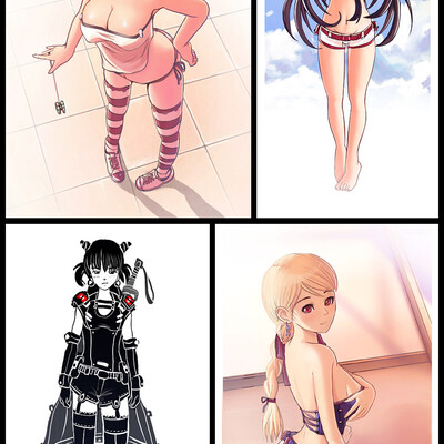 Nya set (Sketch four girls)