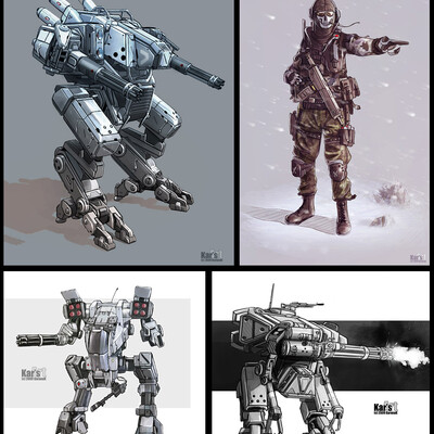 Mecha & Ghost (CoD MW2)