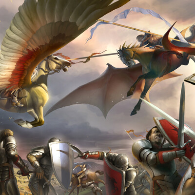 Moment of fight